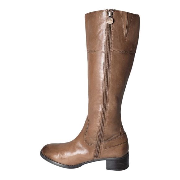 FRANCO SARTO Chipper Tall Leather Riding Boot Size 8M-WC - Picture 6 of 9